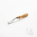 Gouge Long Bent Gouge Profile #8 For Professionals And Beginners, Wood Carving Tools